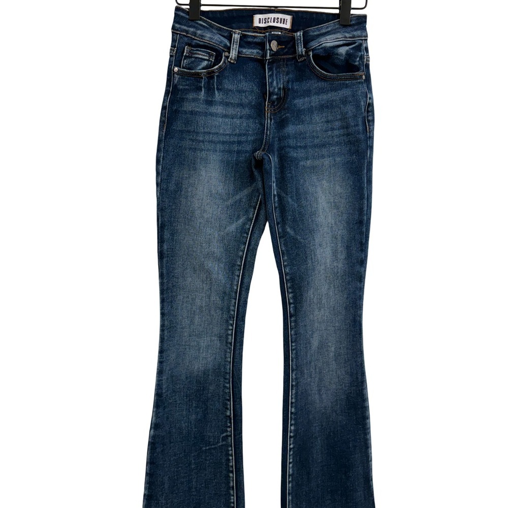 Disclosure Jeans Women's Classic Blue Flare Jeans
